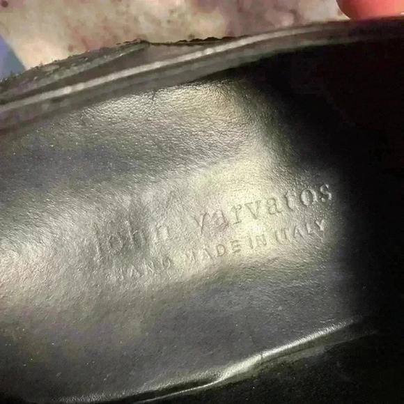 John Varvatos Wingtips 9 Black - Picture 5 of 6